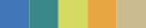 The colour palette by Kaiser and Kühne for the colour theme Beach