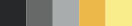 The colour palette by Kaiser and Kühne for the colour theme City