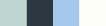 The colour palette by Kaiser and Kühne for the Ice Palace colour theme