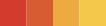 The colour palette by Kaiser and Kühne for the colour theme Sun