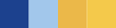 The colour palette by Kaiser and Kühne for the Sunnyday colour theme