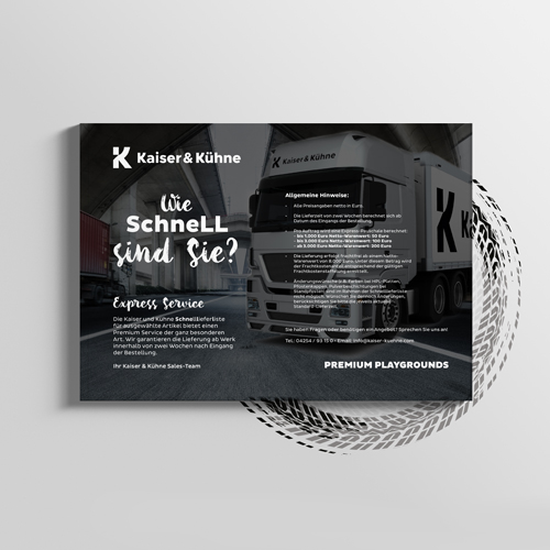 Quick Delivery List Image on Catalog Website