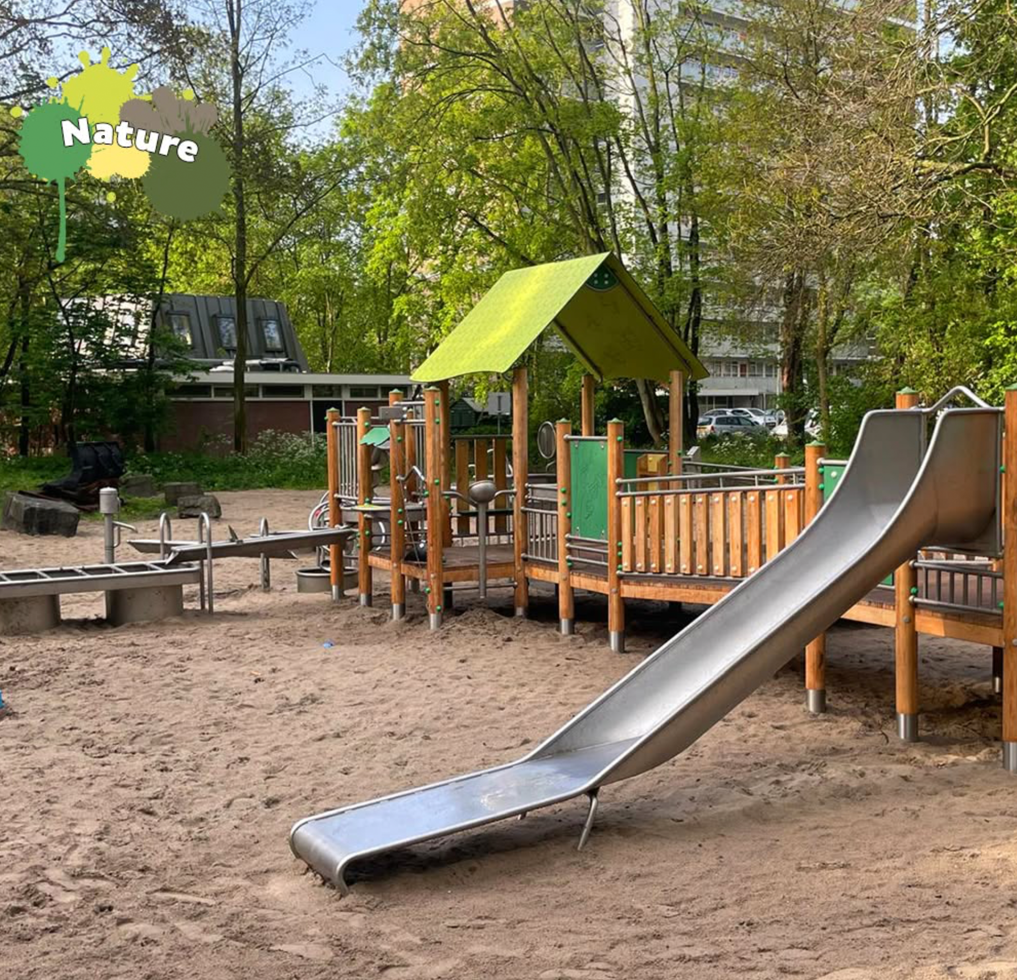 Spielplatz an den Haag Natur gehalten von Kaiser und Kühne